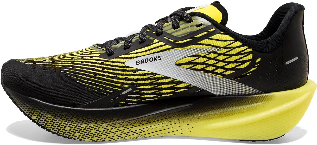 BROOKS Men’s Hyperion Max (078 - Black/Blazing Yellow/White 4 BROOKS Men’s Hyperion Max (078 - Black/Blazing Yellow/White - Image 2