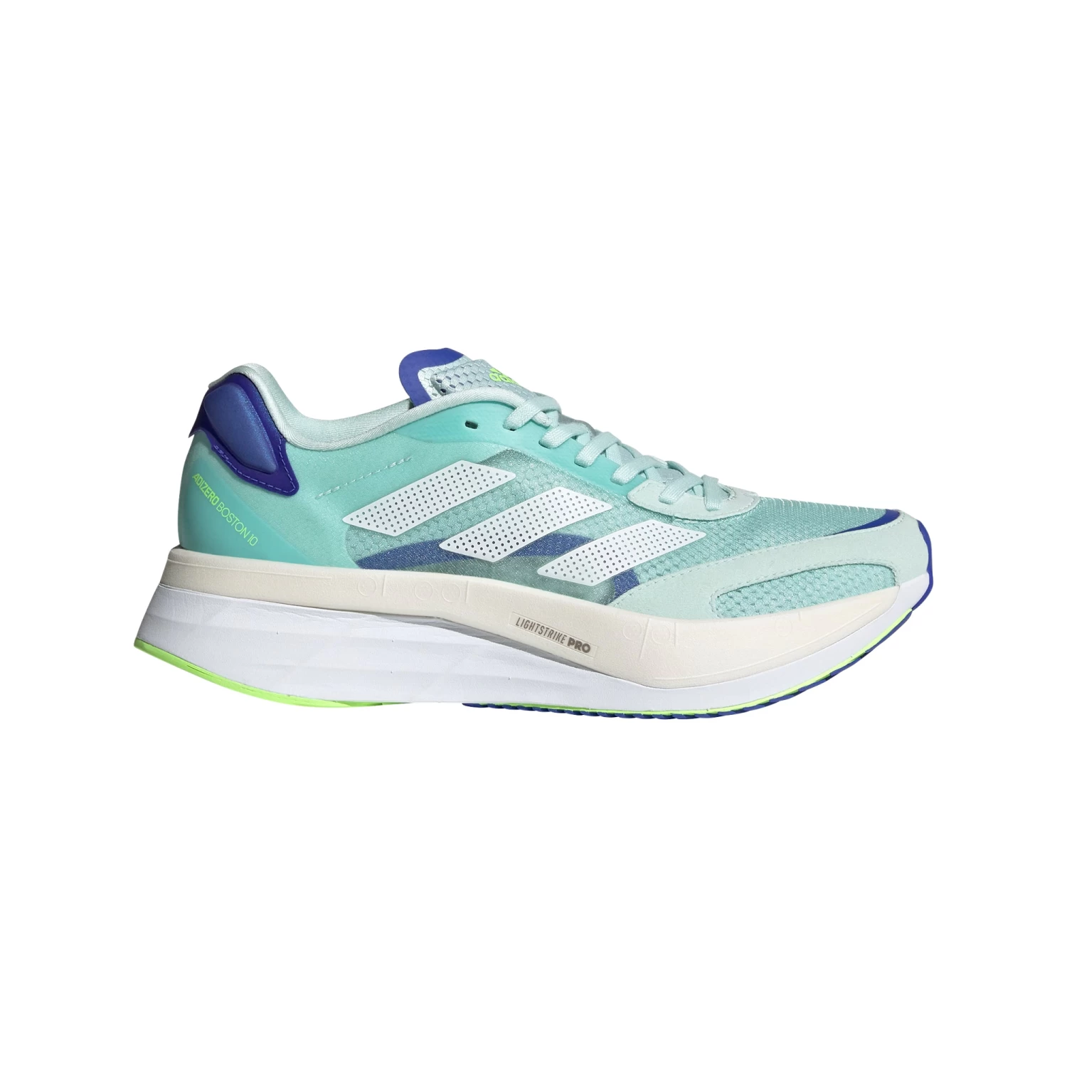 ADIDAS Women’s Adizero Boston 10 (Halo Mint/Cloud White/Sonic Ink) 3 ADIDAS Women’s Adizero Boston 10 (Halo Mint/Cloud White/Sonic Ink)