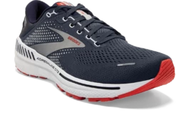 BROOKS Men's Adrenaline GTS 22 (435 - Peacoat/India Ink/Grenadine) -Nike Store 110366 435 A Adrenaline GTS 22