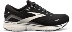 BROOKS Men's Ghost 15 (012 - Black/Blackened Pearl/White)