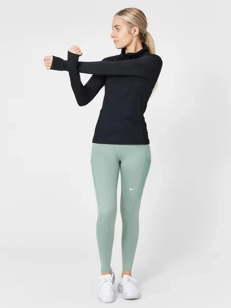 Nike Women’s Therma-Fit Pro Warm Scoop Neck Long Sleeve (010 - Black/Reflective Silver) 5 Nike Women’s Therma-Fit Pro Warm Scoop Neck Long Sleeve (010 - Black/Reflective Silver) - Image 3