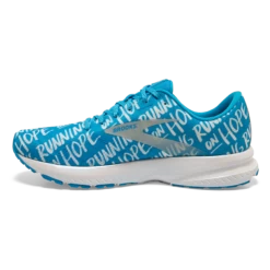 BROOKS Women's Launch 7 “Brave Like Gabe” (406 - Blue/white) -Nike Store 120322 406 M Launch 7