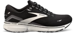 BROOKS Women's Ghost 15 WIDE (012 - Black/Blackened Pearl/White)