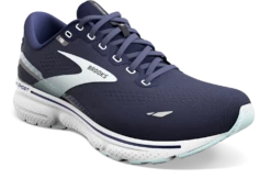 BROOKS Women's Ghost 15 WIDE (450 - Peacoat/Pearl/Salt Air) -Nike Store 120380 450 A Ghost 15 361b11cc bb77 4998 b892 5a0f723416eb