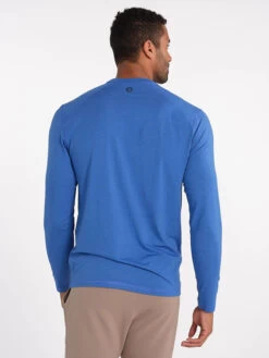 Men’s Carrollton Long Sleeve Fitness Tee (421 - Imperial Blue Heather) -Nike Store 12E9E922 FA10 4CB3 B6DE 9D817FAA68AA
