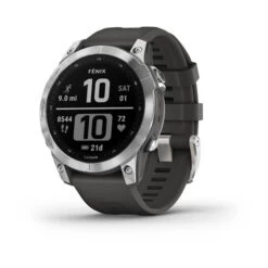 Garmin Fēnix® 7 (Silver With Graphite Band)