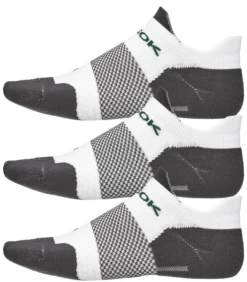 Unisex F4 Tech No Show 3-pair Pack (White)