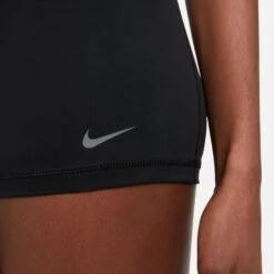 Nike Women's Pro 3" Shorts (014 - Black/Iron Grey) -Nike Store 1EB006EC 8605 4EF7 BB1B E977A2C38815
