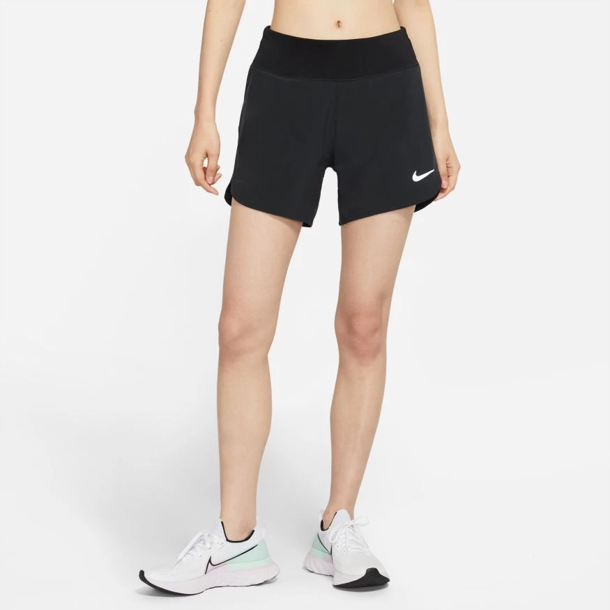 Nike Women’s Eclipse 5” Running Shorts (010 - Black/Reflective Silver) 3 Nike Women’s Eclipse 5” Running Shorts (010 - Black/Reflective Silver)
