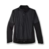 BROOKS Men’s Fusion Hybrid Jacket (001 - Black) -Nike Store 211299 001 lf fusion hybrid jacket mens running jacket
