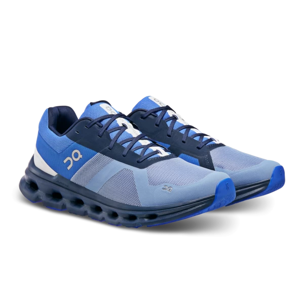 On Men's Cloudrunner (Shale/Cobalt) 5 On Men's Cloudrunner (Shale/Cobalt) - Image 3