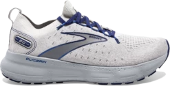 BROOKS Men’s Glycerin Stealthfit 20 (081 - Oyster/Alloy/Blue Depths)