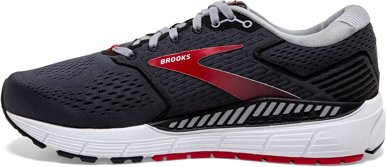 BROOKS Men's Beast '20 WIDE 2E (019 - Blackened Pearl/Black/Red) 4 BROOKS Men's Beast '20 WIDE 2E (019 - Blackened Pearl/Black/Red) - Image 2