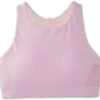 BROOKS Women's Drive 3 Pocket Run Bra (560 - Orchid Haze/Rosewater) -Nike Store 350080 560 LF Drive 3 Pocket Run Bra