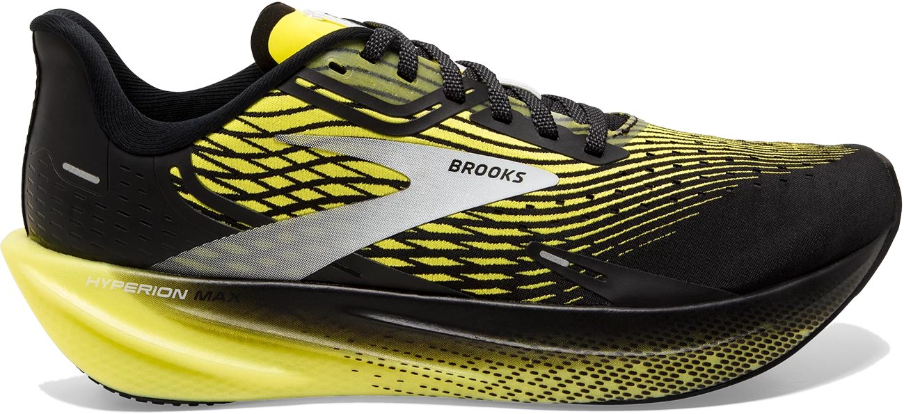 BROOKS Men’s Hyperion Max (078 - Black/Blazing Yellow/White 3 BROOKS Men’s Hyperion Max (078 - Black/Blazing Yellow/White