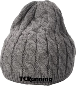 TCRC Acrylic Knit Hat (Heather Grey)