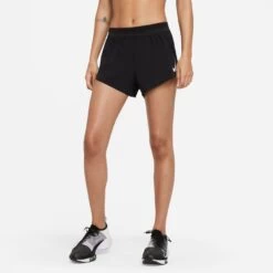 Nike Women'a Aeroswift Running Shorts (010 - Black/White) -Nike Store 3DD86526 400D 4145 816C 6389303E5982