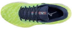 Mizuno Women's Wave Rider 26 (4M00 - Neo Lime/White) -Nike Store 411377.4M00 04