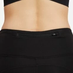 Nike Women's Epic Fast Mid-Rise Pocket Leggings (010 - Black/Reflective Silver) -Nike Store 466F3091 648B 4B05 B5B5 D01744B8804F