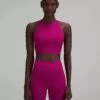 Lululemon Women's Energy High-Neck Longline Tough Bra Medium Support, B–D Cups (Magenta/Purple -Nike Store 555EDAFA 04F6 48FB 9498 D3B5B0C52785