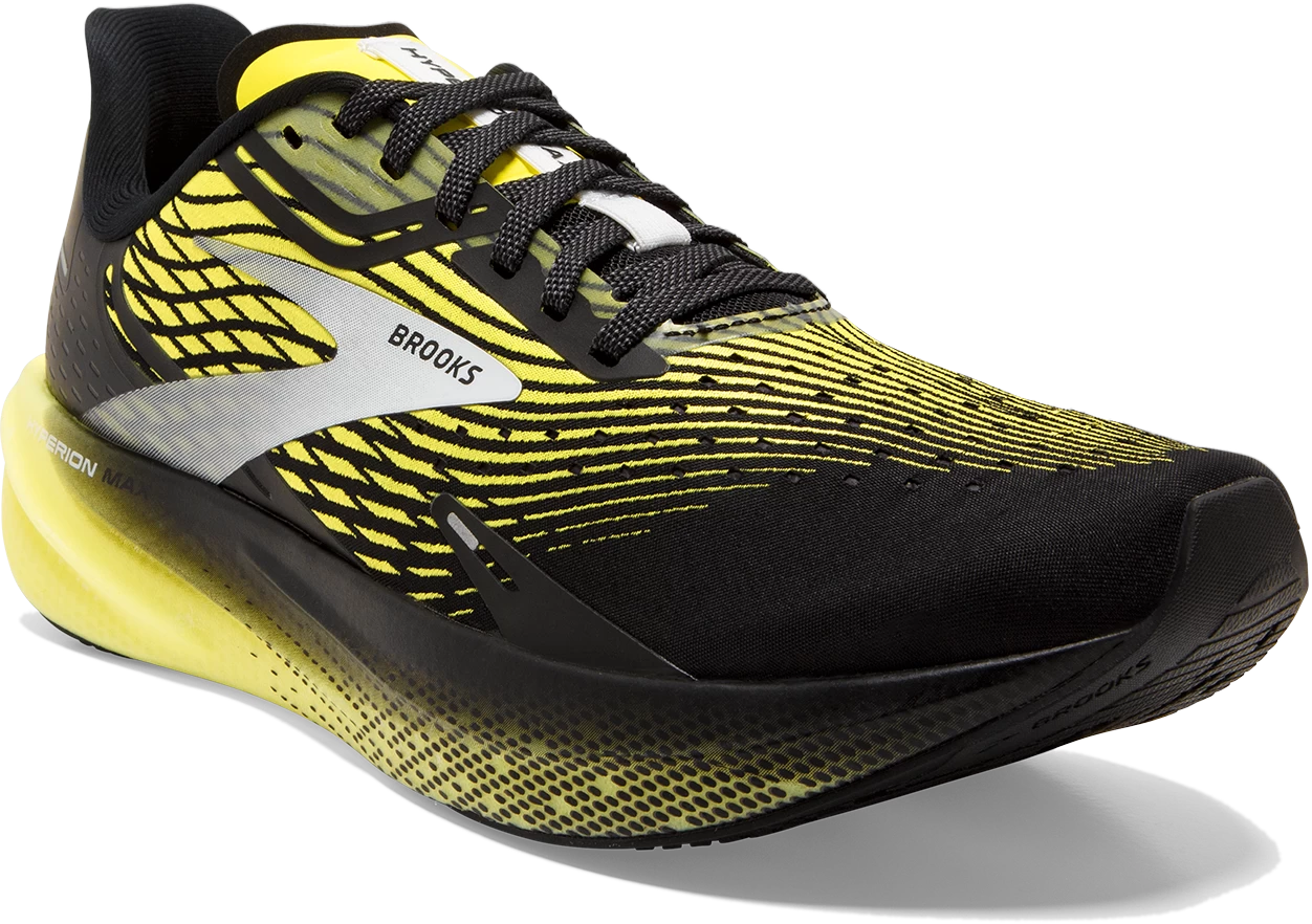 BROOKS Men’s Hyperion Max (078 - Black/Blazing Yellow/White 8 BROOKS Men’s Hyperion Max (078 - Black/Blazing Yellow/White - Image 6