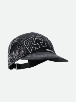 Nathan HyperNight Quick Stash Run Hat (White/Black/Vivid Blue)