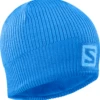Salomon Logo Beanie (Indigo Bunting/Blithe) -Nike Store 68A87666 1523 4EB9 8C5E 1000AA9D0D0B
