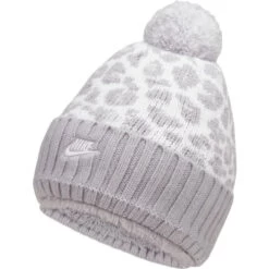 Nike Women’s NSW Pom Beanie (063 - Wolf Grey)