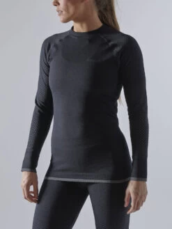 Craft Women’s ADV Warm Fuseknit Intensity Long Sleeve (Black)