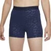 Nike Women's Pro Dri-Fit High-Waisted 3" Printed Short (410 -Midnight Navy) -Nike Store 71Z dUsWfDL. AC UX679