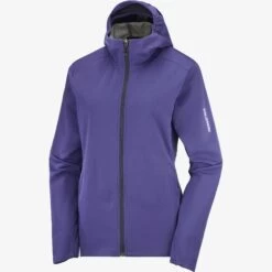 Salomon Women’s Gore-Tex Infinium Windstopper Jacket (Astral Aura)