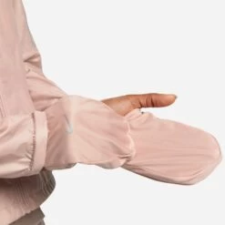 Nike Women’s Shield Running Jacket (601 - Pink Oxford/Pink Oxford/Reflective Silver) -Nike Store 732949D2 20FD 47F9 85D1 E40337CC9469