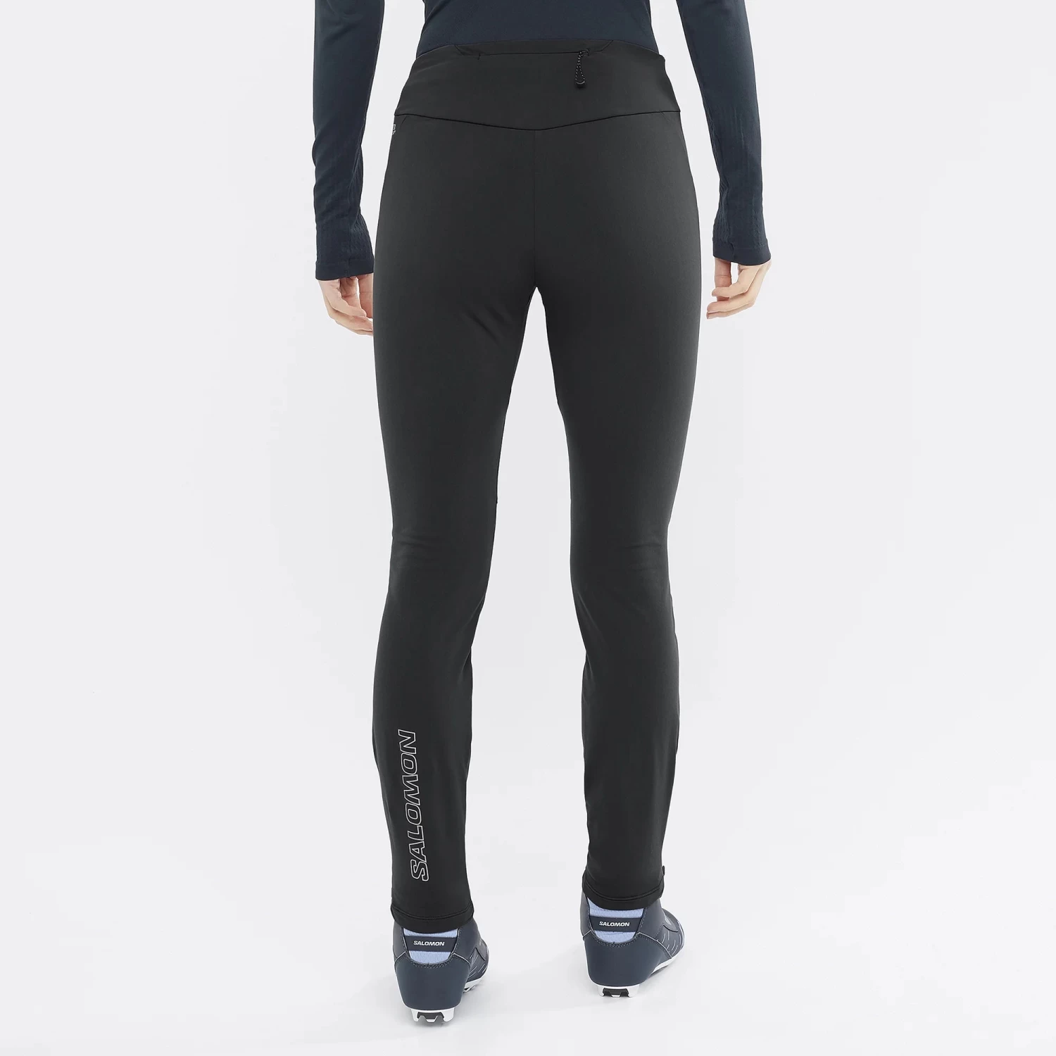 Salomon Women’s Gore-Tex Infinium Windstopper Tights (Deep Black) 5 Salomon Women’s Gore-Tex Infinium Windstopper Tights (Deep Black) - Image 3
