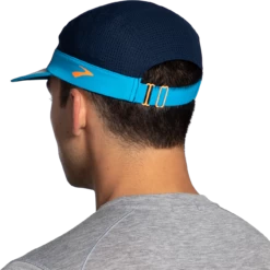 BROOKS Propel Mesh Hat (443 - Navy/Pikes Peak/Spring Break) -Nike Store 7A46FF62 63A1 4082 946D 9701EF18041D