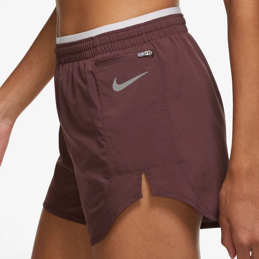 Nike Women’s Tempo Luxe 3” Running Shorts (646 - Dark Wine/Venice/Reflective Silver) 5 Nike Women’s Tempo Luxe 3” Running Shorts (646 - Dark Wine/Venice/Reflective Silver) - Image 3