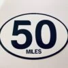 Oval 50 Mile Sticker -Nike Store 81557AD3 212F 46F5 A3C7 55F579C08473