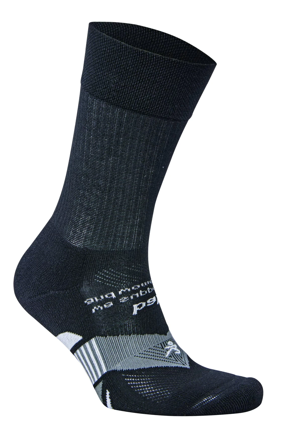Balega Enduro Physical Training Crew Running Socks (Black) 3 Balega Enduro Physical Training Crew Running Socks (Black)