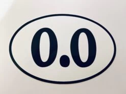 0val 0.0 Sticker