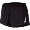 Nike Men's AeroSwift 2" Running Shorts (010 - Black/White) -Nike Store 95B4F6E5 44A3 47F7 B6B4 1F521BBE134D
