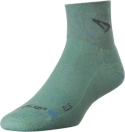 Lite Trail Running 1/4 Crew (Ellie - Sublime/Sky Blue Heathered)