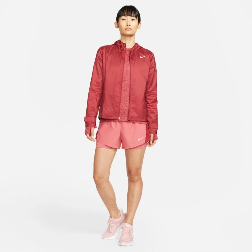 Nike Women's Essential Running Jacket (690 - Pomegranate/Reflective Silver) 7 Nike Women's Essential Running Jacket (690 - Pomegranate/Reflective Silver) - Image 5