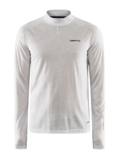 Craft Men’s ADV SubZ Wool Long Sleeve Tee (Ash)