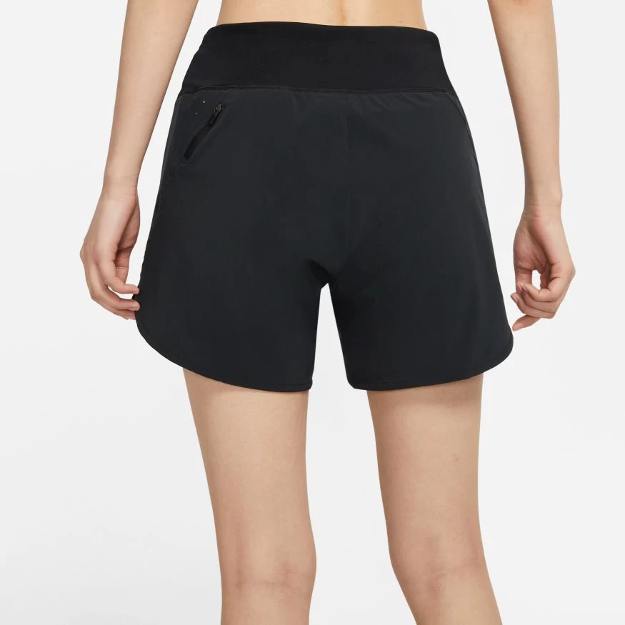 Nike Women’s Eclipse 5” Running Shorts (010 - Black/Reflective Silver) 4 Nike Women’s Eclipse 5” Running Shorts (010 - Black/Reflective Silver) - Image 2
