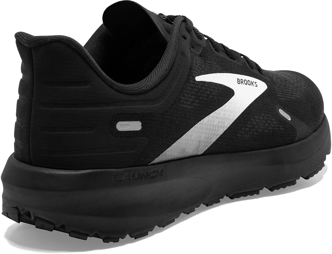 BROOKS Men’s Launch 9 (048 - Black/White) 6 BROOKS Men’s Launch 9 (048 - Black/White) - Image 4