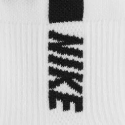 Nike Unisex Multiplier Running Ankle Socks (2 Pair) (100 - White/Black) -Nike Store AURORA SX7556 100 PHSYD001 2000
