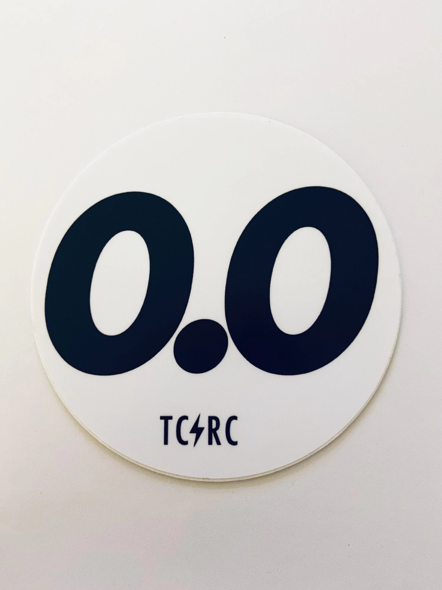 0.0 TCRC Sticker 3 0.0 TCRC Sticker