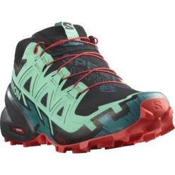 Salomon Women’s Speedcross 6 (Black/Biscay Green/Fiery Red) -Nike Store B767CA0B 60A7 4855 A1E2 98D93B0DA4DE