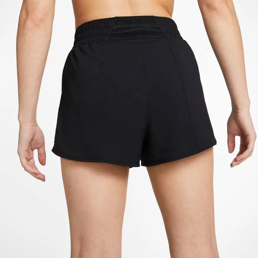 Nike Women’s DRI-FIT High Waisted 3”Brief Lined Short (010 - Black/Reflective Silver) 6 Nike Women’s DRI-FIT High Waisted 3”Brief Lined Short (010 - Black/Reflective Silver) - Image 4