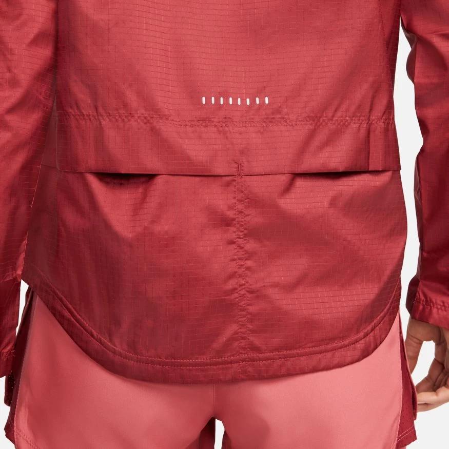 Nike Women's Essential Running Jacket (690 - Pomegranate/Reflective Silver) 5 Nike Women's Essential Running Jacket (690 - Pomegranate/Reflective Silver) - Image 3