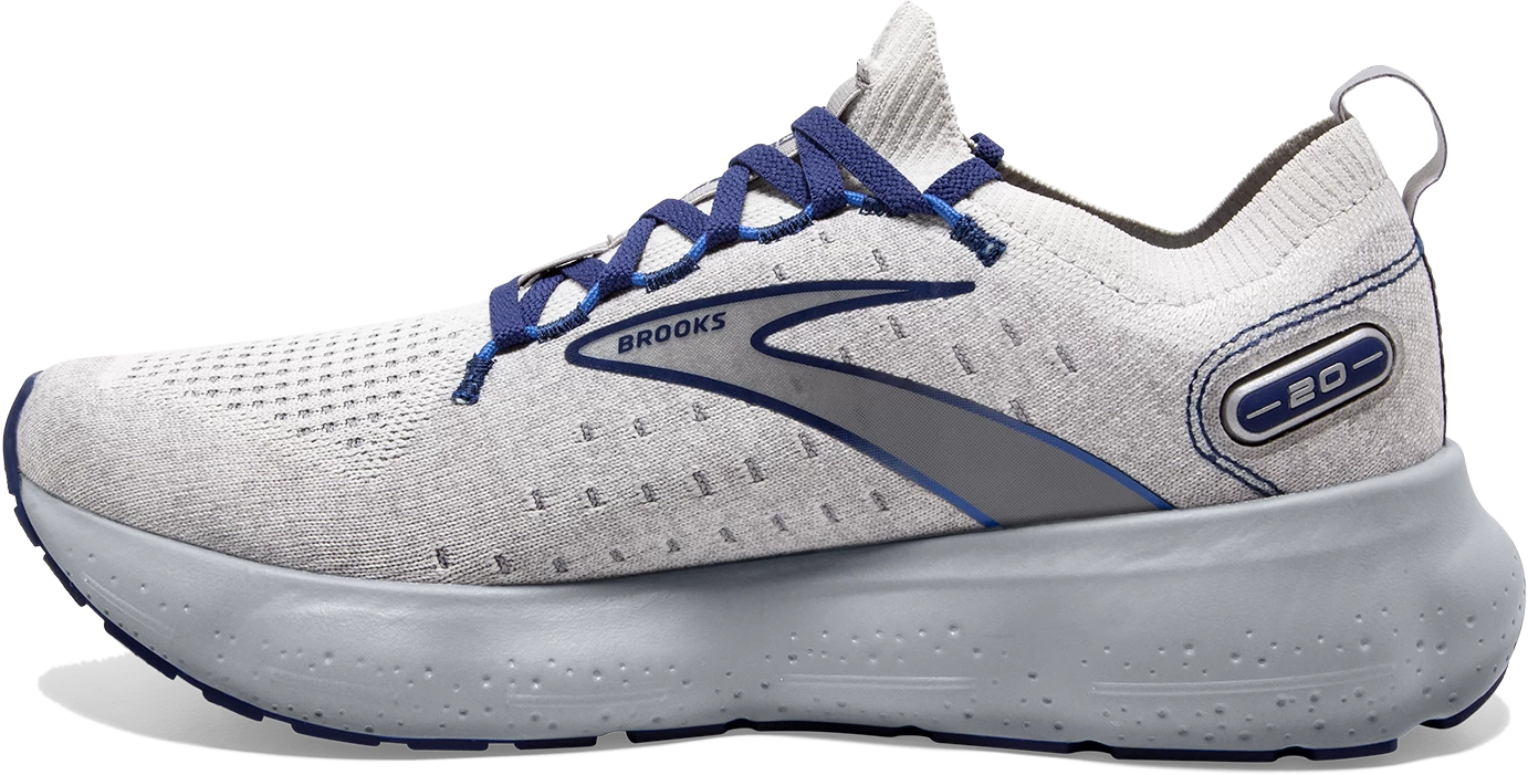BROOKS Men’s Glycerin Stealthfit 20 (081 - Oyster/Alloy/Blue Depths) 4 BROOKS Men’s Glycerin Stealthfit 20 (081 - Oyster/Alloy/Blue Depths) - Image 2